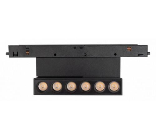 Трековый магнитный светильник Arlight MAG-ORIENT-DOTS-FOLD-S195-6W Warm3000 (BK, 30 deg, 48V, DALI) 041904 Трековый магнитный светильник Arlight MAG-ORIENT-DOTS-FOLD-S195-6W Warm3000 (BK, 30 deg, 48V, DALI) 041904