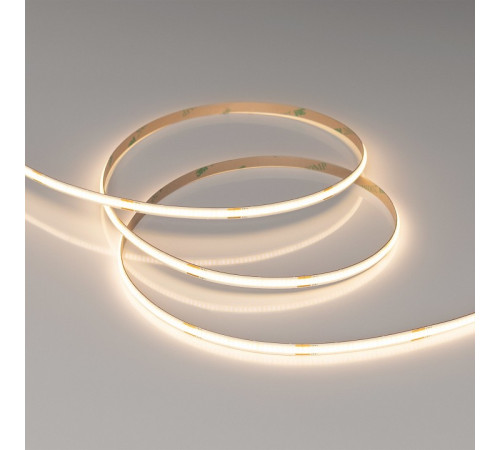 Светодиодная лента Arlight COB-X480-6mm 24V Warm3000 (6 W/m, IP20, CSP, 5m) 042036