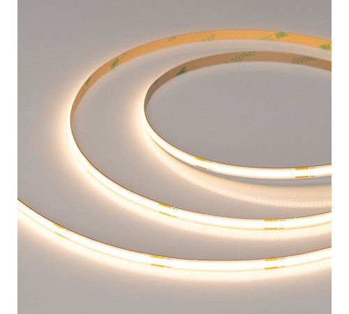Светодиодная лента Arlight COB-X480-6mm 24V Warm2700 (6 W/m, IP20, CSP, 5m) 042037