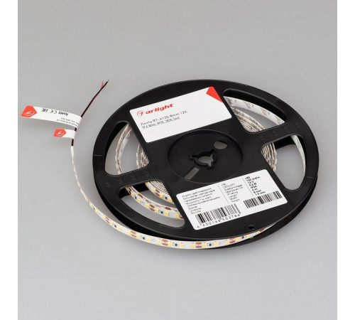 Светодиодная лента Arlight RT-A120-8mm 12V Day5000 (9.6 W/m, IP20, 5m) 042287