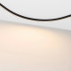 Трековый магнитный светильник Arlight MAG-MICROCOSM-FLAT-ELASTIC-L2000-16W Warm3000 (BK, 100 deg, 24V) 043250
