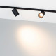 Трековый магнитный светильник Arlight MAG-MICROCOSM-SPOT-R45-9W Warm3000 (BK, 36 deg, 24V) 043254