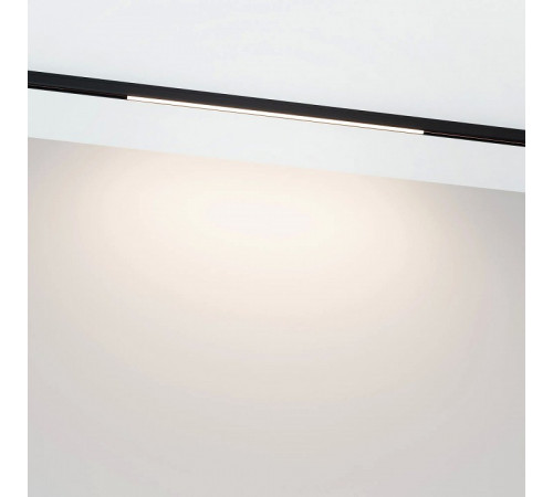 Трековый магнитный светильник Arlight MAG-MICROCOSM-STRIP-L300-5W Day4000 (BK, 100 deg, 24V) 043266