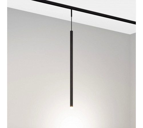 Трековый магнитный светильник Arlight MAG-MICROCOSM-SPOT-HANG-R18-L500-3W Day4000 (BK, 24 deg, 24V) 043270