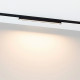 Трековый магнитный светильник Arlight MAG-MICROCOSM-FLAT-L300-8W Warm3000 (BK, 100 deg, 24V) 043271