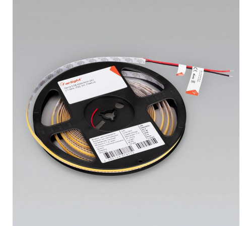 Светодиодная лента Arlight COB-X544-8mm 24V Day4000 (11 W/m, IP20, 5m, FreeСut) 043416