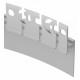 Алюминиевый профиль Arlight PLINTUS-FANTOM-BENT-H35-SIDE-2000 WHITE 043675(1)