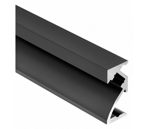 Профиль Arlight SL-BEVEL-W21-2000 ANOD BLACK 043688