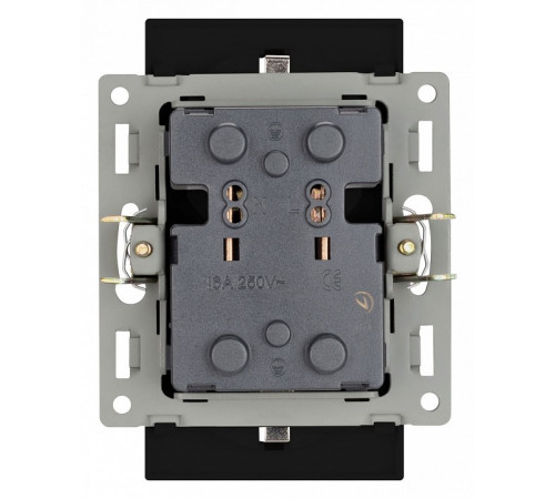 Механизм электрической розетки Arlight SCT-MEUD-PL-BK (250V, 16A) 043765 Механизм электрической розетки Arlight SCT-MEUD-PL-BK (250V, 16A) 043765