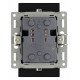 Механизм электрической розетки Arlight SCT-MEUD-PL-BK (250V, 16A) 043765