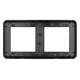 Рамка двухместная Arlight FRM-VERSA-PL-2-BK 043778