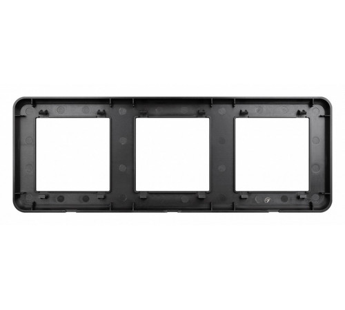Рамка трехместная Arlight FRM-VERSA-PL-3-BK 043784