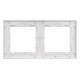 Рамка двухместная Arlight FRM-GLARE-GS-2-WH 043796