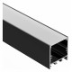 Алюминиевый профиль Arlight SL-LINE-3638-LW-3000 ANOD BLACK 043974