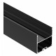 Алюминиевый профиль Arlight SL-LINE-5050-LW-3000 ANOD BLACK 043977