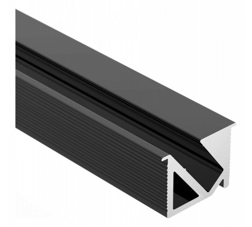 Алюминиевый профиль Arlight SL-BEVEL-H10-F14-2000 ANOD BLACK 044084 Алюминиевый профиль Arlight SL-BEVEL-H10-F14-2000 ANOD BLACK 044084