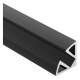 Алюминиевый профиль Arlight SL-KANT-H11-2000 ANOD BLACK 044086