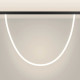 Трековый магнитный светильник Arlight MAG-ORIENT-TUBE-ELASTIC-R25-L2500-35W Warm3000 (BK, 360 deg, 48V, DALI) 044332