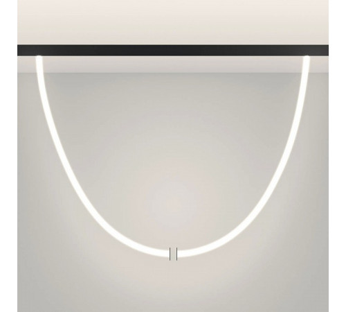 Трековый магнитный светильник Arlight MAG-ORIENT-TUBE-ELASTIC-R25-L5000-70W Day4000 (BK, 360 deg, 48V) 044338