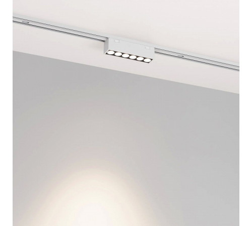 Трековый магнитный светильник Arlight MAG-VIBE-LASER-L101-6W Day4000 (WH, 24 deg, 48V) 044416