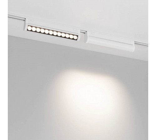 Трековый магнитный светильник Arlight MAG-VIBE-LASER-TURN-L209-12W Day4000 (WH, 24 deg, 48V) 044429 Трековый магнитный светильник Arlight MAG-VIBE-LASER-TURN-L209-12W Day4000 (WH, 24 deg, 48V) 044429