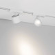 Трековый магнитный светильник Arlight MAG-VIBE-POINT-R75-10W Warm3000 (WH, 24 deg, 48V) 044466