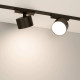Трековый магнитный светильник Arlight MAG-VIBE-RONDO-R90-10W Day4000 (BK, 110 deg, 48V) 044472