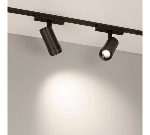 Трековый магнитный светильник Arlight MAG-VIBE-SPOT-ZOOM-R47-10W Day4000 (BK, 20-55 deg, 48V) 044482