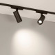 Трековый магнитный светильник Arlight MAG-VIBE-SPOT-ZOOM-R47-10W Day4000 (BK, 20-55 deg, 48V) 044482