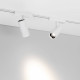 Трековый магнитный светильник Arlight MAG-VIBE-SPOT-ZOOM-R47-10W Day4000 (WH, 20-55 deg, 48V) 044486