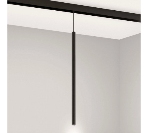 Трековый магнитный светильник Arlight MAG-ORIENT-SPOT-HANG-L500-R20-3W Day4000 (BK, 20 deg, 48V) 044505