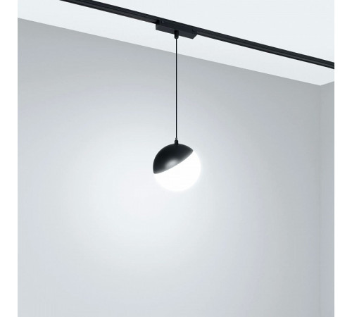 Трековый магнитный светильник Arlight MAG-VIBE-EMISFERO-HANG-R100-6W Day4000-MIX (BK, 130 deg, 48V, TUYA) 044815
