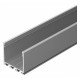 Алюминиевый профиль Arlight PLS-LOCK-H25-3000 ANOD 044846