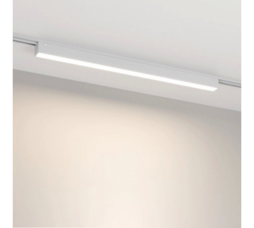 Трековый магнитный светильник Arlight MAG-VIBE-FLAT-L485-24W Day4000-MIX (WH, 100 deg, 48V, TUYA Zigbee) 045020 Трековый магнитный светильник Arlight MAG-VIBE-FLAT-L485-24W Day4000-MIX (WH, 100 deg, 48V, TUYA Zigbee) 045020