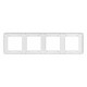 Рамка четырехместная Arlight FRM-VERSA-PL-4-WH 045187