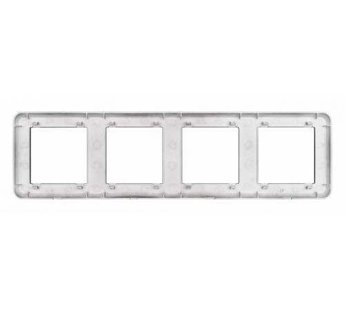 Рамка четырехместная Arlight FRM-VERSA-PL-4-BK 045188