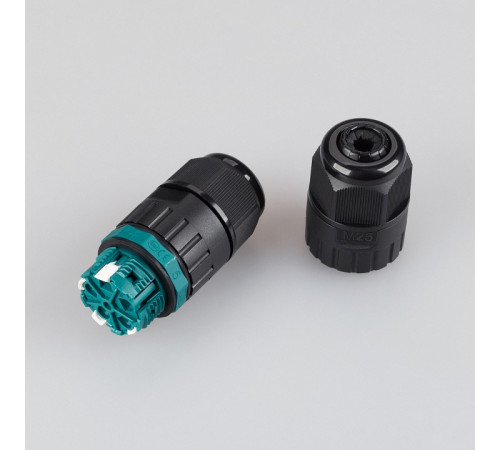 Коннектор Arlight ARL-CWP-4pin-16A (9-12mm) (Arlight, IP68) 046179 Коннектор Arlight ARL-CWP-4pin-16A (9-12mm) (Arlight, IP68) 046179