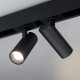 Трековый магнитный светильник Arlight MAG-SPOT-45-R85-12W Warm3000 (BK, 36 deg, 24V, DALI) 046593
