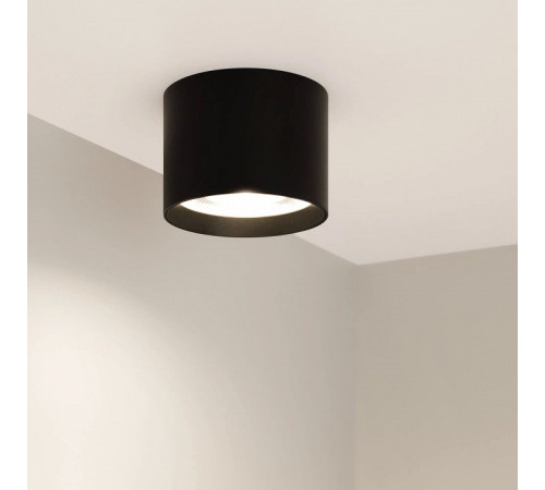 Накладной светильник Arlight SP-DICE-R77-10W Warm3000 (BK, 24 deg, 230V) 046626