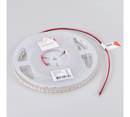 Светодиодная лента Arlight MICROLED-M420-8mm 24V Warm3000 (9.6 W/m, IP20, 2216, 5m) 046744