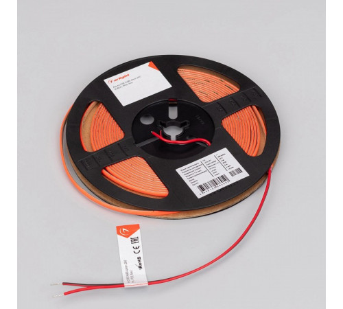 Светодиодная лента Arlight COB-X480-4mm 24V Red (4 W/m, IP20, 5m) 046905
