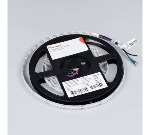 Светодиодная лента Arlight CSP-X840-12mm 24V RGBW-Day (17.2 W/m, IP20, 5m)  046936