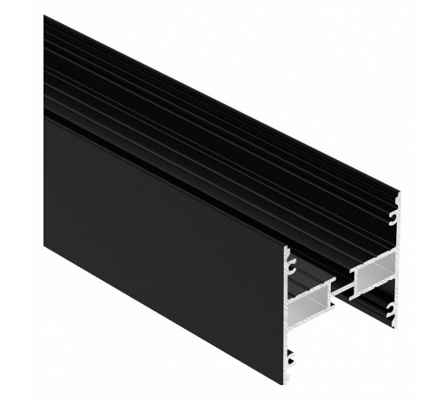 Алюминиевый профиль Arlight LINE-5050-DUAL-3000 ANOD BLACK 047487 Алюминиевый профиль Arlight LINE-5050-DUAL-3000 ANOD BLACK 047487