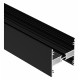 Алюминиевый профиль Arlight LINE-5050-DUAL-3000 ANOD BLACK 047487