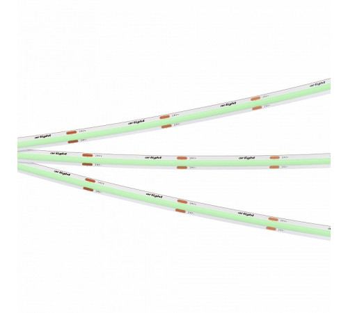 Светодиодная лента Arlight COB-X480-8mm 24V Emerald (8 W/m, IP20, 5m) 047742