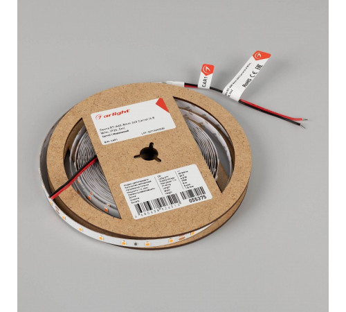 Светодиодная лента Arlight RT-A60-8mm 24V Carrot (4.8 W/m, IP20, 5m) 055375