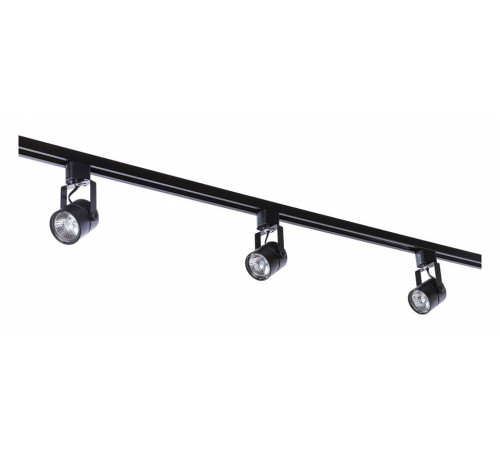 Трековый светильник Arte Lamp Track Lights A1310PL-1BK Трековый светильник Arte Lamp Track Lights A1310PL-1BK