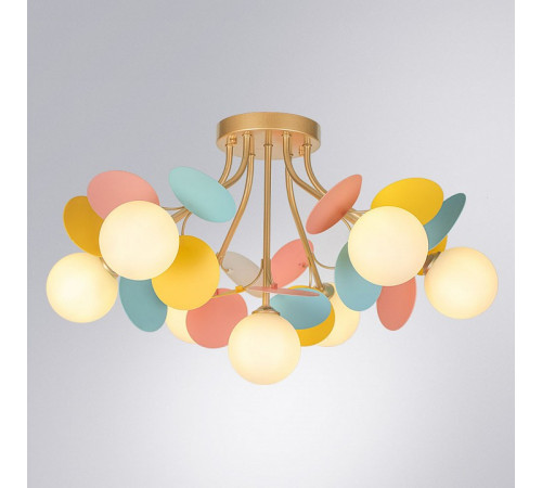 Потолочная люстра Arte Lamp Peacock A1369PL-7MD