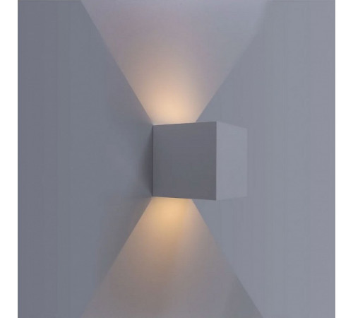 Уличный настенный светодиодный светильник Arte Lamp Rullo A1414AL-1WH Уличный настенный светодиодный светильник Arte Lamp Rullo A1414AL-1WH