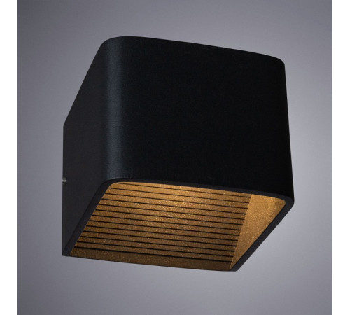 Настенный светодиодный светильник Arte Lamp Scatola A1423AP-1BK Настенный светодиодный светильник Arte Lamp Scatola A1423AP-1BK